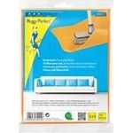 Peggy Perfect Bodentuch "Flauschig weich", 6er Pack aus Vlies, gutes Wasseraufnahmevermögen, Farbe: orange, - 1 Stück (30012)