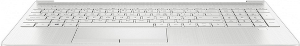 HP L53737-051 Notebook-Ersatzteil Gehäuse-Unterteil+Tastatur (L53737-051)