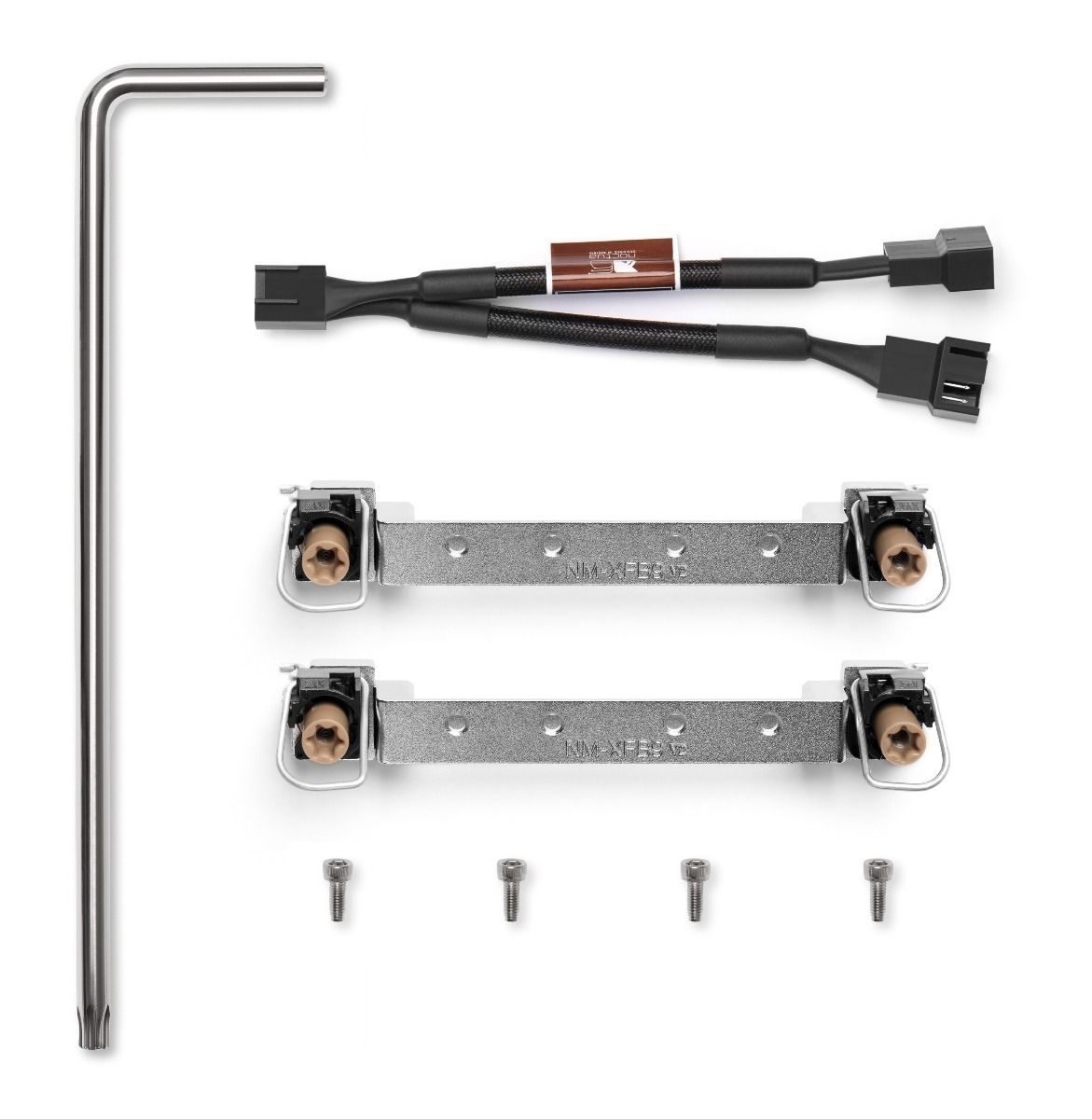Noctua NH-U12S DX-4677 CPU-Kühler 12 cm Braun, Hellbraun, Silber