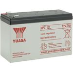 Yuasa NP7-12L Valve Regulated Lead Acid (VRLA) 7000mAh 12V Wiederaufladbare Batterie (YUANP7-12L)