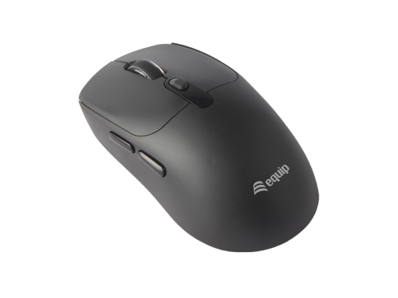 Equip Kompaktmaus Wireless Dual Mode 6-Tasten 1600 DPI Schwarz