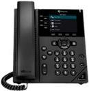 Polycom VVX 350 6-LINE BIZ-IP-PHONE DUAL 10/100/1000 ETHERNET-NO PSU IN (2200-48830-025)