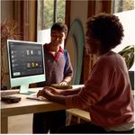 APPLE iMac Z1E8 59,62cm 23,5Zoll Standardglas M4 8C CPU/8C GPU/16C N.E. 16GB 256GB SSD Ohne Eth MM MaKey DE Orange (Z1E8D/A)