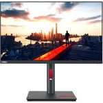 Lenovo ThinkVision P24h-30 Monitor, 23.8", 2560 x 1440, HDR, HDMI, DisplayPort, USB-C (63B3GAT6EU)