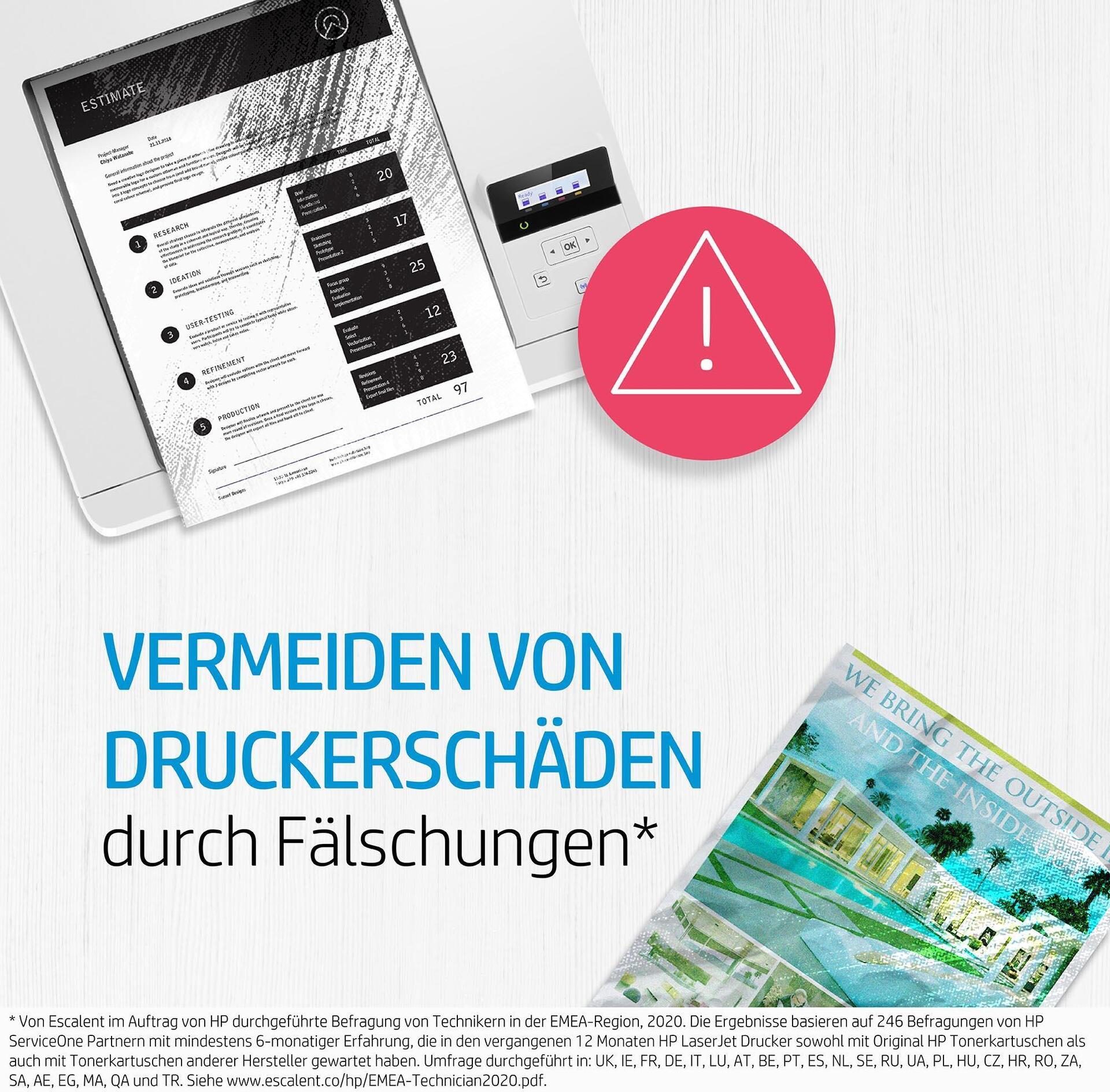 HP Color LaserJet 649X Schwarz Tonerpatrone 17000 Seiten