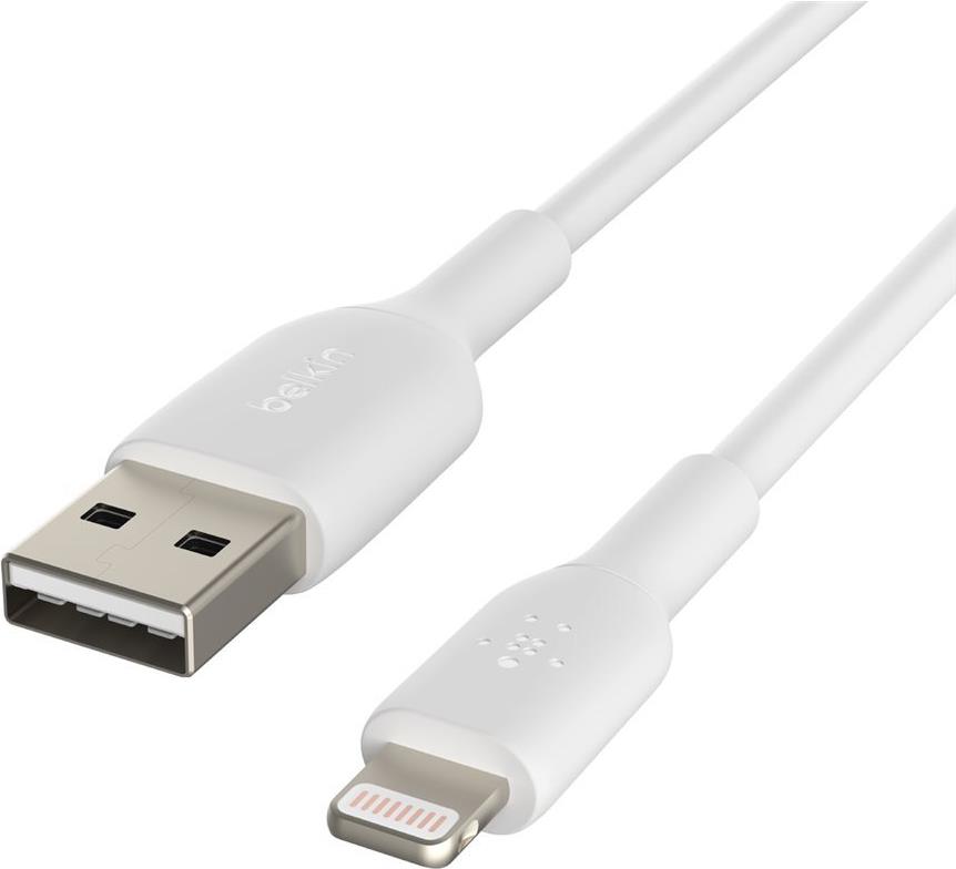 Belkin BoostCharge Lightning-Kabel Lightning auf USB Typ A 15 cm Weiß
