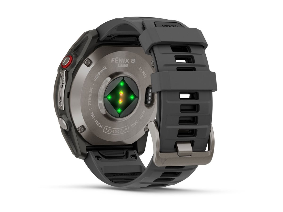 Garmin Fenix 8 Pro 51 mm Titan 1.4" 32 GB graphite/black