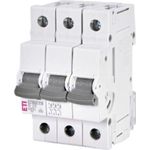 ETI Leitungsschutzschalter ETIMAT P10 3p B25 25A 10kA 415V AC/DC 50/60Hz
