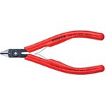Knipex 75 02 125 Elektronik- u. Feinmechanik Seitenschneider mit Facette 125 mm