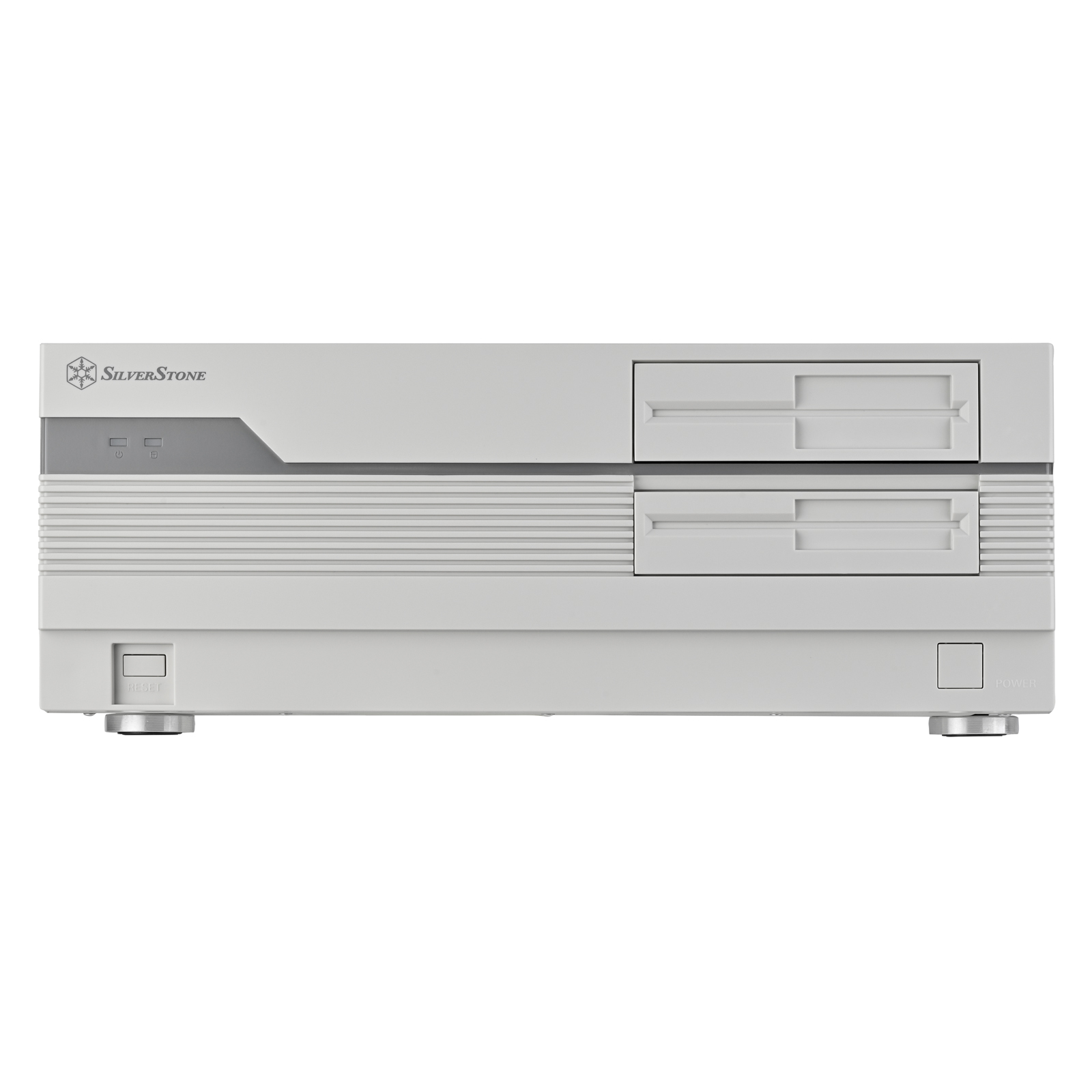 SilverStone FLP01 HTPC-Gehäuse ATX SSI-CEB Weiß