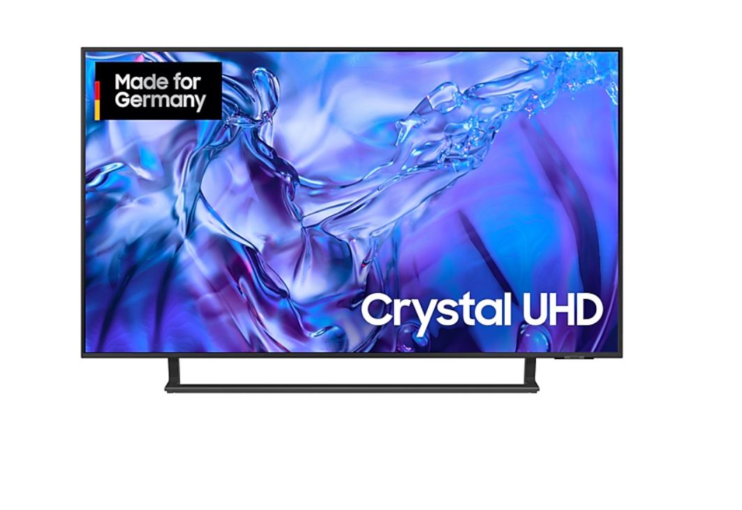 Samsung 65 Crystal UHD 4K DU8579 Tizen OS Smart TV (2024) - 165,1 cm (65) - 3840 x 2160 Pixel - Kristall - Smart-TV - WLAN - Titan (GU65DU8579UXZG)