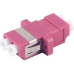 shiverpeaks ®-BASIC-S--LWL-Verbinder, LC-LC, Duplex, violett (BS07-60013)