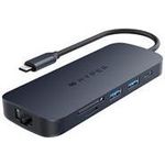 Hyper Drive EcoSmart™ Gen.2 Universal USB-C® 8-in-1 Hub w 140 W PD3.1 Power Pass-thru (HD4004GL)