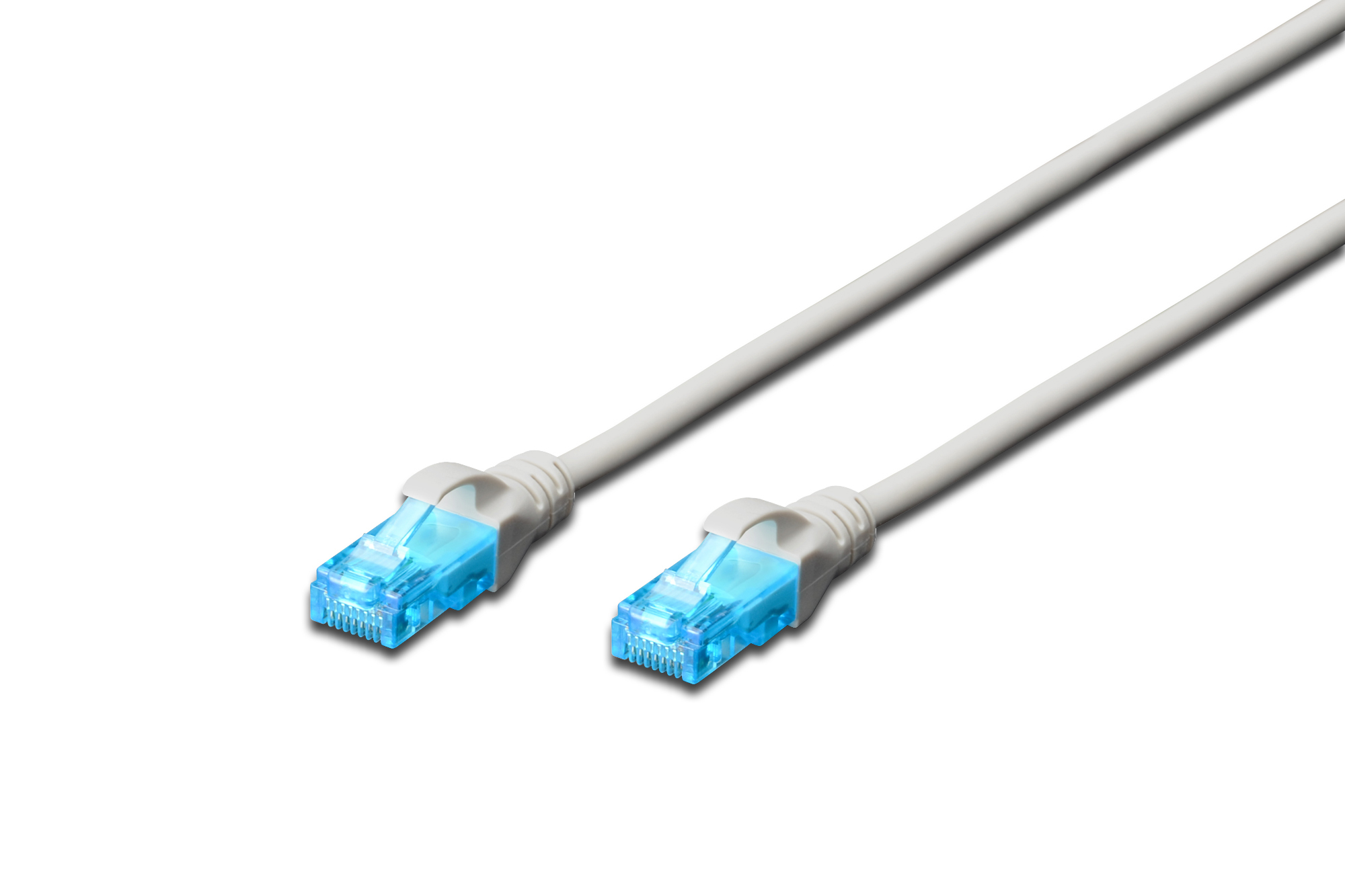 Digitus DIGITUS Ecoline DK-1512-010 CAT 5e U/UTP Patchkabel 1 m Grau