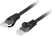 Lanberg PATCHCORD CAT.6 UTP LSZH CU 1.5M SCHWARZ FLUKE ZERTI (PCU6-10CU-0150-BK)