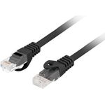 Lanberg PATCHCORD CAT.6 UTP LSZH CU 1.5M SCHWARZ FLUKE ZERTI (PCU6-10CU-0150-BK)