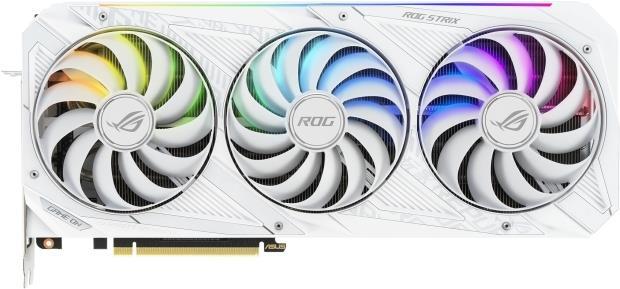 ASUS ROG -STRIX-RTX3080-O10G-WHITE NVIDIA GeForce RTX 3080 10 GB GDDR6X (90YV0FA5-M0NM00)