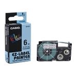 CASIO Farbband 6 mm XR6X schw./transp.