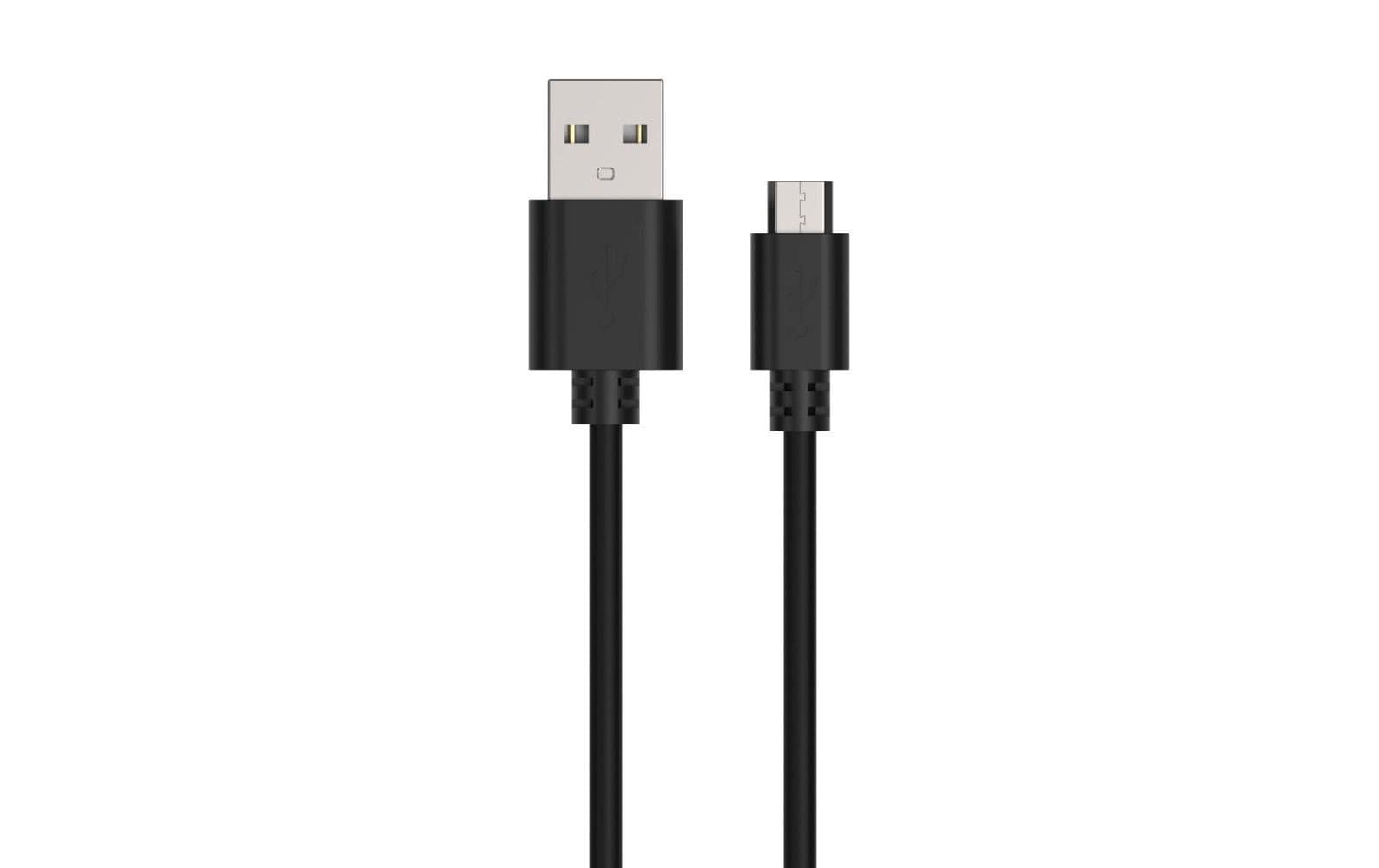 Ansmann 1700-0129 USB-Kabel 1 m Micro-USB B Schwarz
