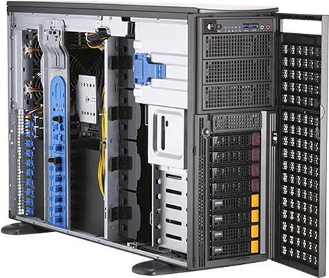 Supermicro SYS-740GP-TNRT Server Turm (4U) Intel® Xeon® 3000er-Prozessoren 2200 W DDR4-SDRAM (SYS-740GP-TNRT)