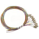 Lanview Pigtail LC/UPC 50/125 OM4 2meters LSZH Grade C - low-smoke (LVO-PIG-LCUPC-12CORE-OM4-2M)