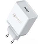 Ugreen 10133 Ladegerät für Mobilgeräte Smartphone Weiß USB Schnellladung Indoor (10133)