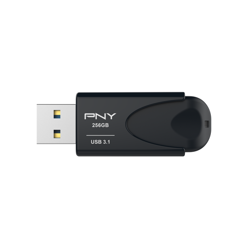 PNY Attache 4 3.1 USB-Stick 256 GB USB Typ-A 3.1 (3.1 Gen 1) Schwarz (FD256ATT431KK-EF)