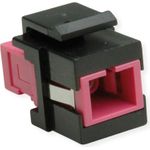 ROLINE Keystone LWL-Adapter SC/SC Simplex, Multimode, OM4 (21.17.0055)