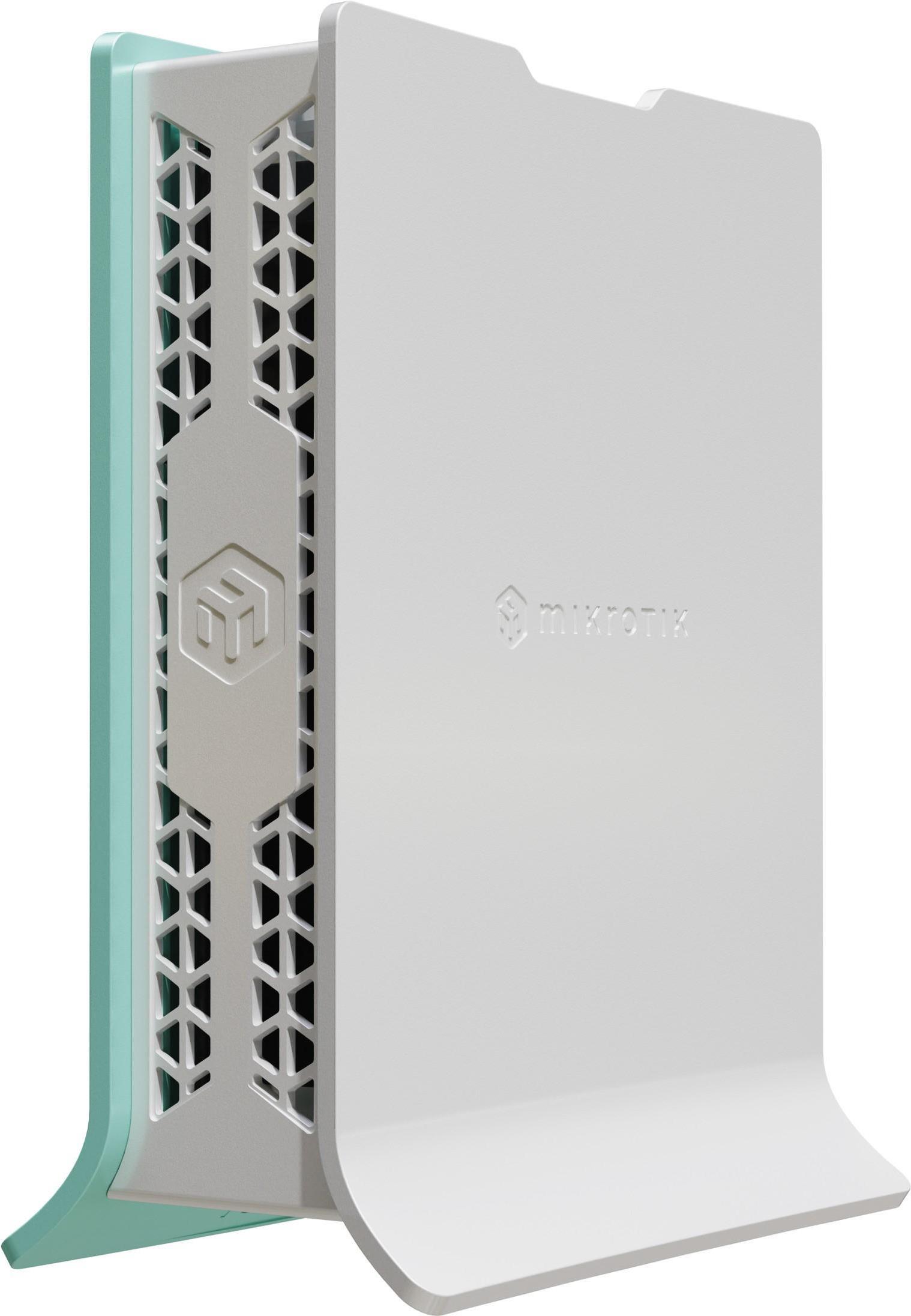 MikroTik hAP ax lite L41G-2AXD WLAN-Router Wi-Fi 6 Grün, Weiß