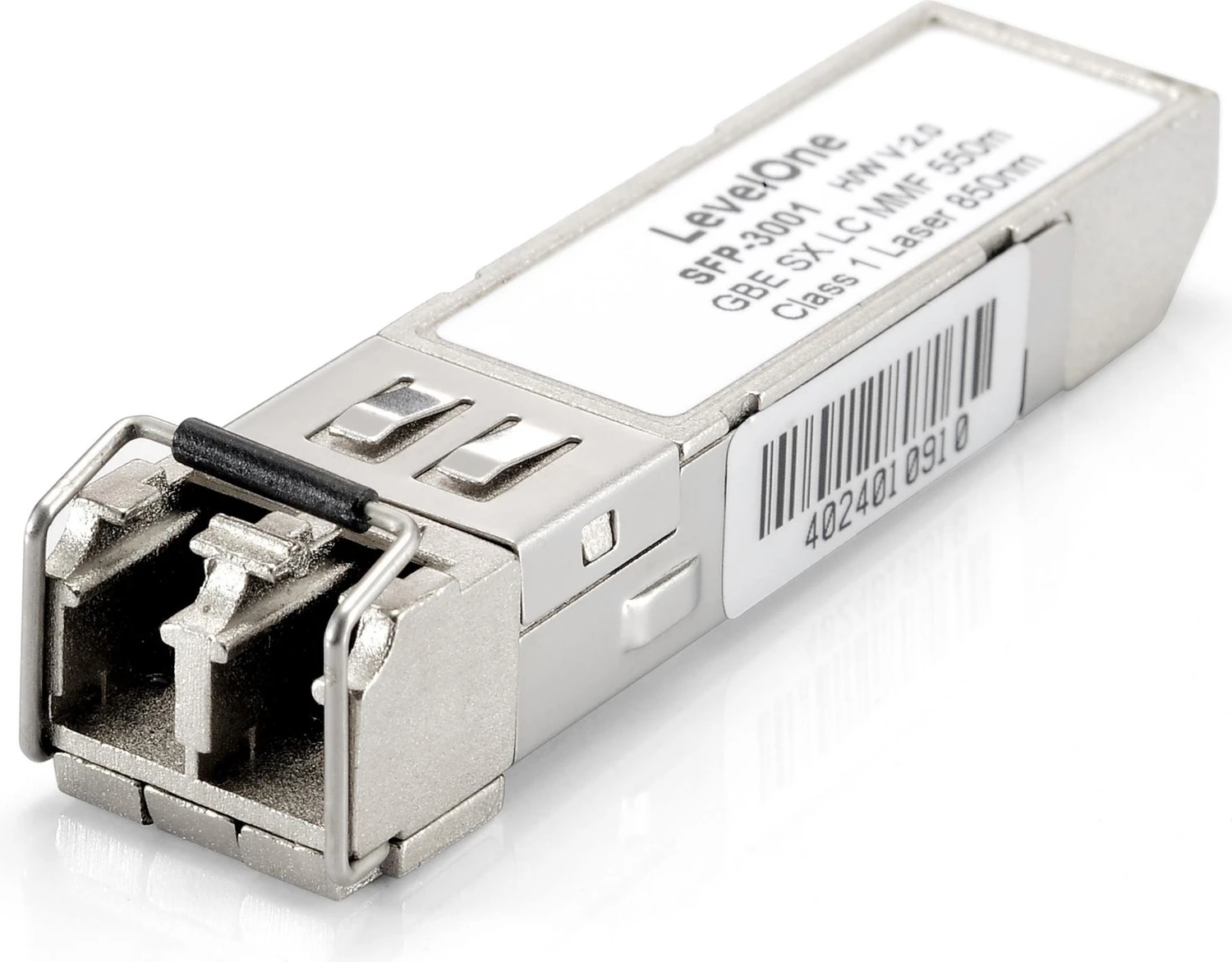 LevelOne SFP-3001 SFP Transceiver 1.25 Gbps MM Duplex LC 850 nm 550 m (SFP-3001)