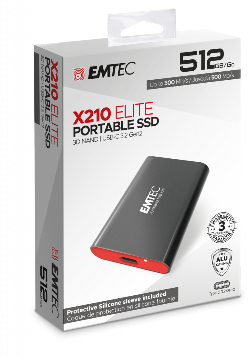 Emtec X210 SSD 512 GB (ECSSD512GX210)
