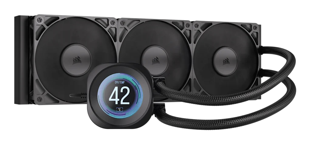 CORSAIR Nautilus 360 RS Prozessor-Flüssigkeitskühlsystem 360 mm Schwarz
