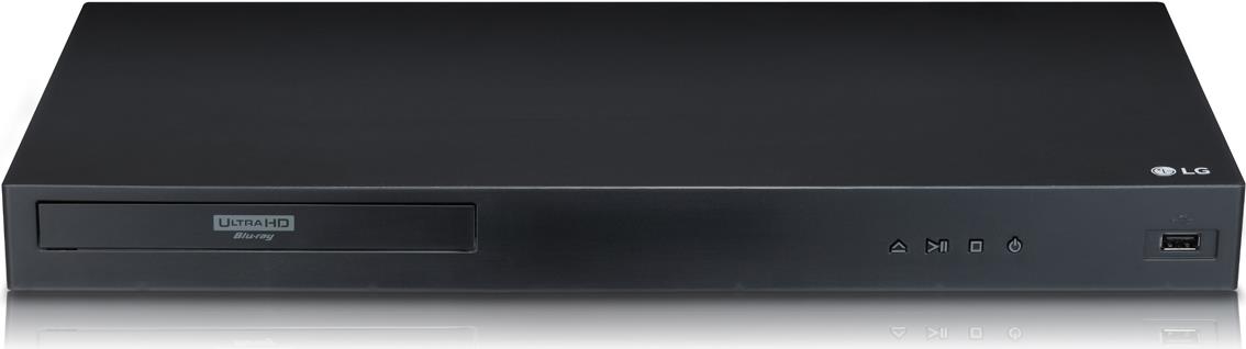 LG UBK80 Schwarz Blu-Ray-Player (UBK80.DEUSLLK)