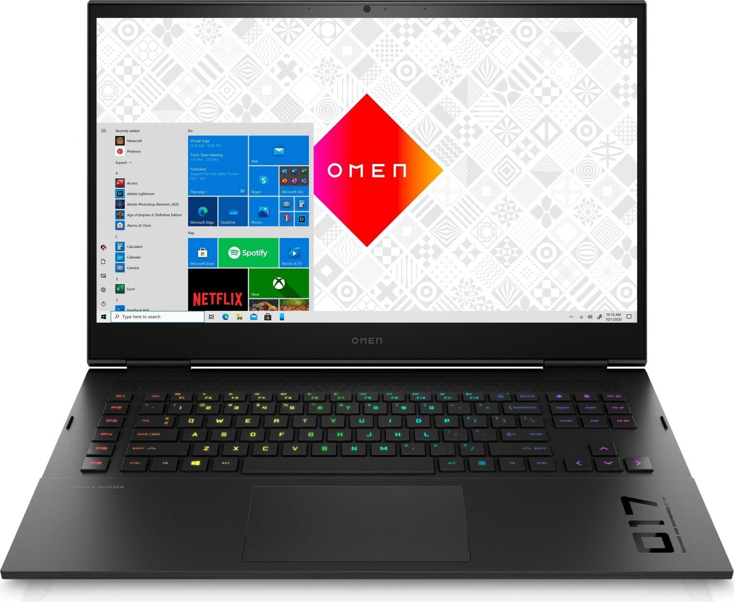 OMEN 17-ck1098ng 17,3" QHD IPS 165Hz, Intel i9-12900HX, 32GB RAM, 2TB SSD, RTX 3080Ti, Windows 11 (72X87EA#ABD) (geöffnet)