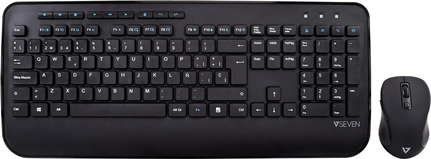 V7 CKW300ES Tastatur-und-Maus-Set (CKW300ES)