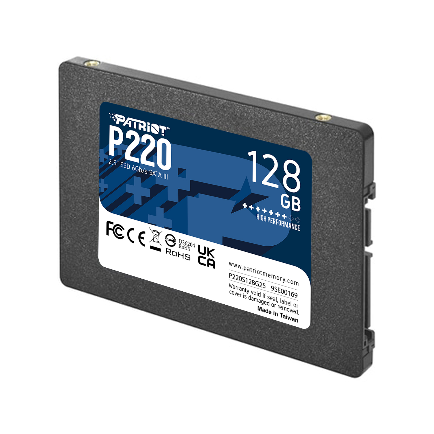 Patriot P220 128 GB SSD 2.5" SATA