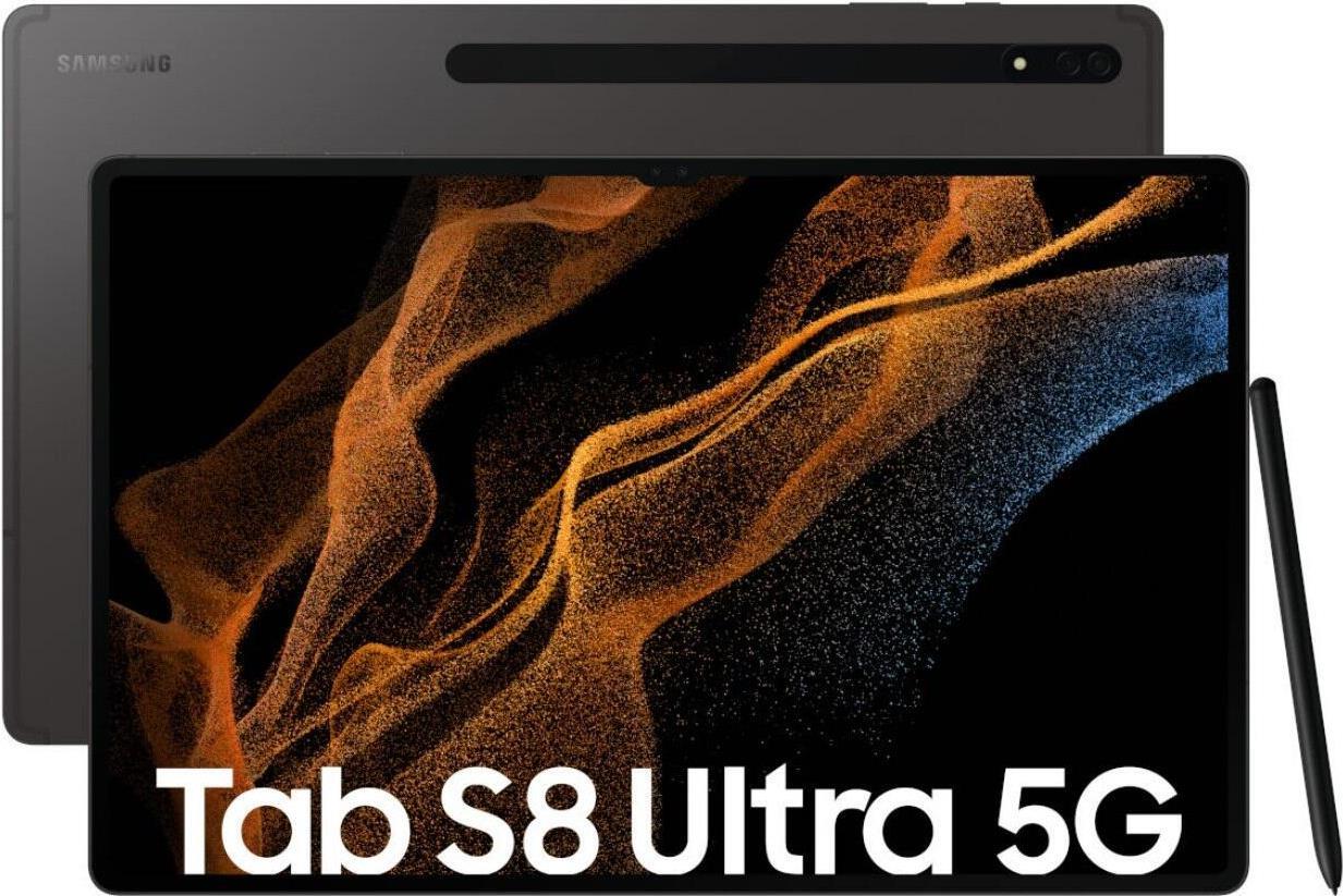 Samsung Galaxy Tab S8 Ultra Wi-Fi + 5G 128GB graphite (SM-X906BZAAEUB)