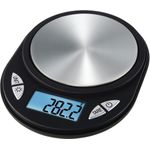 Xavax Jewel Schwarz Arbeitsplatte Oval Elektronische Küchenwaage (00095318)