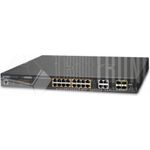 Planet GS-4210-16P4C gemanaged L2+ Gigabit Ethernet (10/100/1000) Energie Über Ethernet (PoE) Unterstützung 1U Schwarz Netzwerk-Switch (GS-4210-16P4C)