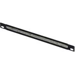 Lanview 1/2U 25,40cm (10") SIMPLE TYPE, BRUSHED (RA10115BL)