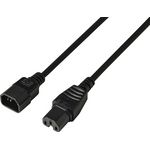 Sygonix SY-7154268 Strom Netzkabel Schwarz 3.00 m (SY-7154268)