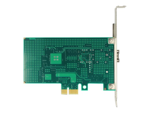 Delock 89481 PCI Express x1 Netzwerkadapter 1 x Gigabit SFP Low-Profile Grün, Silber