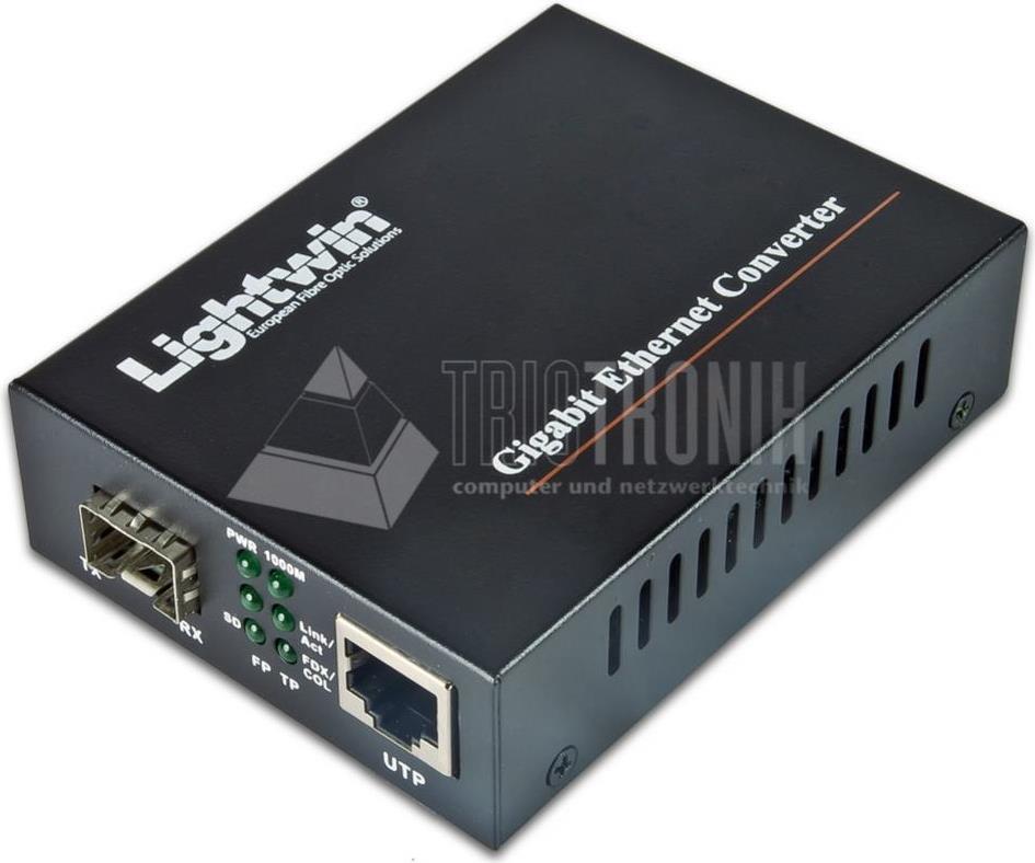 Lightwin Gigabit Medienkonverter 10/100/1000Base-T auf SFP Medienkonverter (LWC 10/100/1000-SFP)