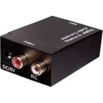 S/CONN maximum connectivity Wandler-Konverter-Digitaler Audio Signal Wandler, In Toslink bzw. Koaxial - Out Cinch, incl. Netzteil und Kabel (69130)