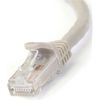 StarTech.com Cat6 Gigabit Snagless Patchkabel - RJ45 UTP Netzwerkkabel mit Schutzmanschette - Cat 6 Kabel - Patch-Kabel - RJ-45 (M) bis RJ-45 (M) - 1 m - UTP - CAT 6 - ohne Haken - Grau