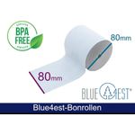 ARTDEV Thermorolle - 80 80 12 (B/D(max.)/K) Blue4est® (Blau) Ökopapier, 80m, 52g, 35 Jahres Qualitä... (ADT808012-BT-BLUE4EST-55)