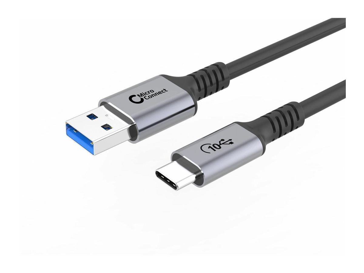 MicroConnect USB3.2AC1 USB Typ-C-Kabel 1 m USB 3.2 Gen 2 Schwarz