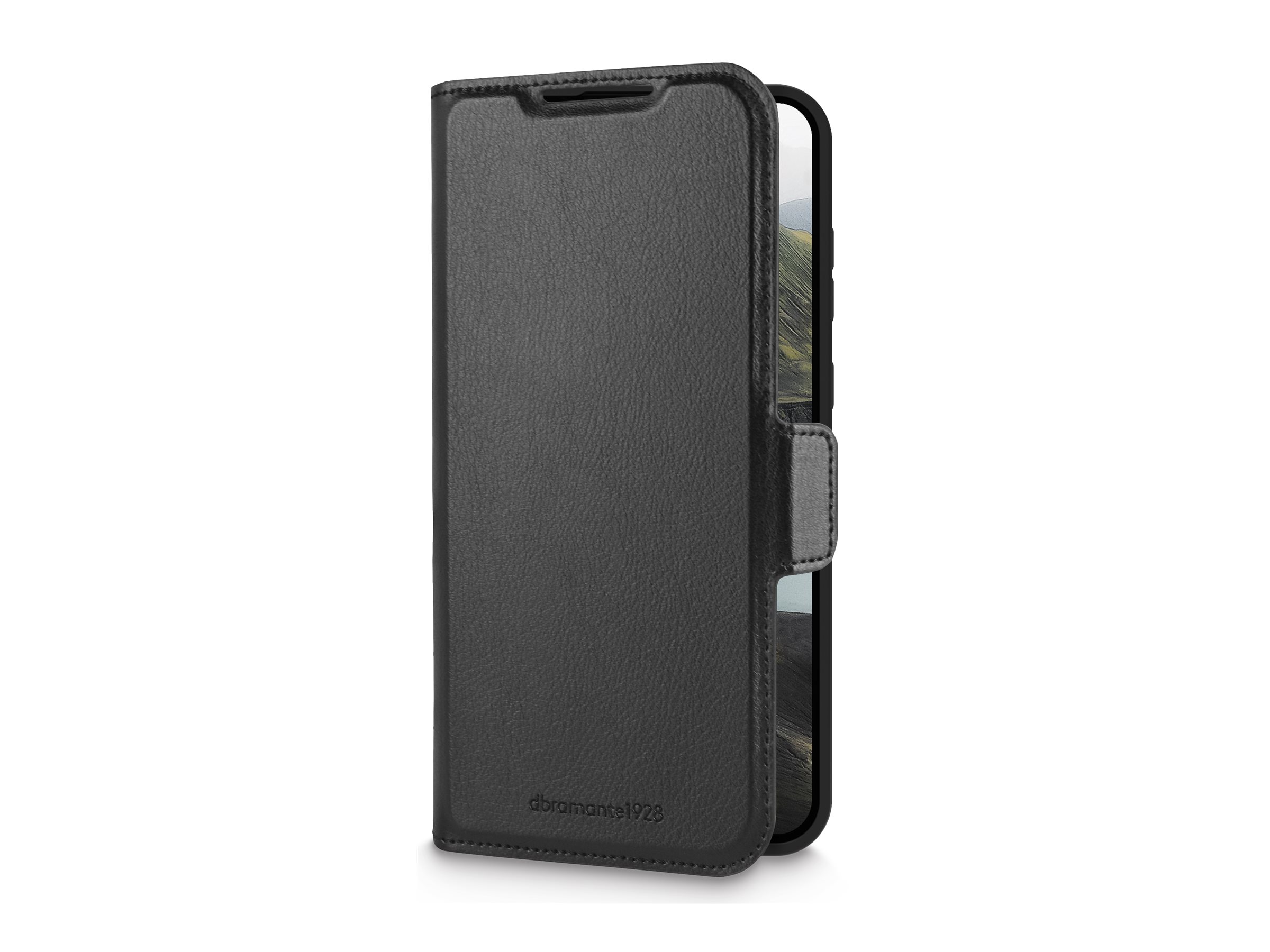 dbramante1928 Bergen Pro Flip-Hülle für Samsung Galaxy A16 Schwarz
