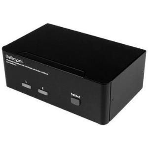 StarTech.com 2 Port DisplayPort Dual Monitor KVM Switch (SV231DPDDUA2)