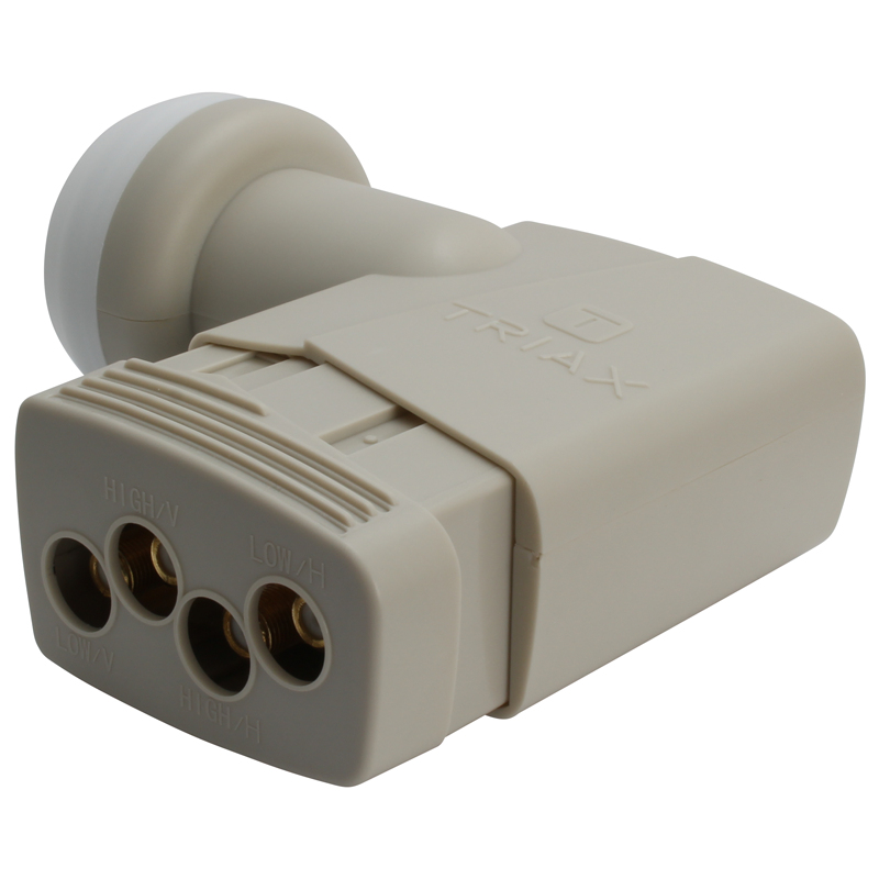 Triax Quattro LNB TQT 400 4 Ausgänge für Multischalter Gold